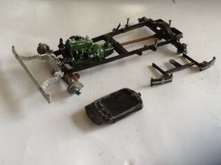 Hubley 1930 Model A Ford Complete Chassis,  Parts You May Need