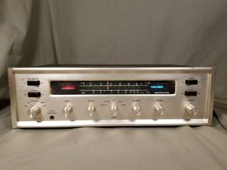Vintage Monacor Am / Fm Stereo Hifi Vacuum Tube Receiver / Amp &