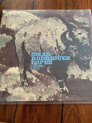 Omar Rodriguez - Lopez Se Dice Bisonte Vinyl Lp Mars Volta - Press