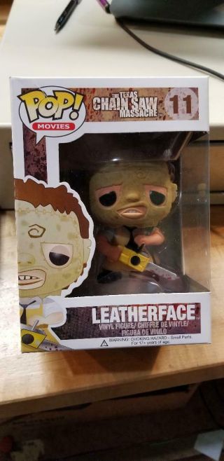 Funko Pop Texas Chainsaw Massacre Leatherface 11 Vaulted W/protector