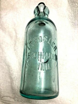 I.  T.  Fosler Hutchinson Bottle Richmond Indiana