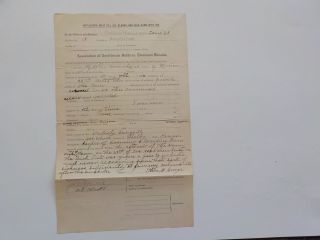 Civil War Confederate Document 32nd Tennessee Infantry Madison County Alabama Cs