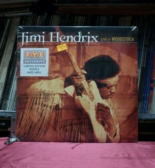 Jimi Hendrix Live At Woodstock 2019 Experience Hendrix Ltd Ed Color 19075956411
