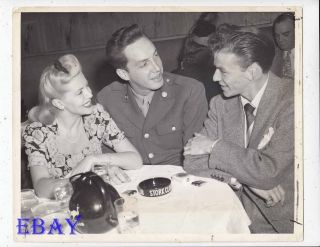 Lana Turner Frank Sinatra Stork Club Vintage Photo