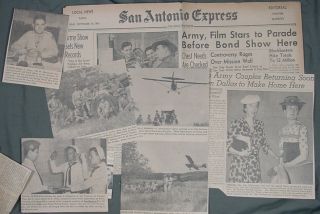 Wwii Fort Sam Houston - 88th Infantry Division News Clippings (52)