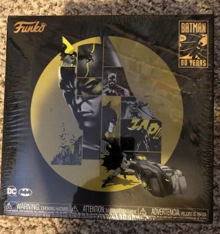 Funko Pop Dc Comics Batman 80th Collectors Box Target Exclusive
