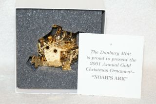 2001 Danbury Gold Plated Noah 