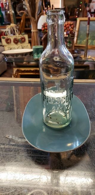 G.  L.  M.  Prescott Arizona Vintage Bottle Rare