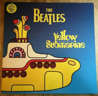 The Beatles Lp Yellow Submarine Yellow Vinyl Eu 1999 Apple Press)) )) ))