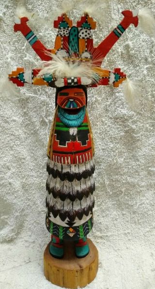 Wonderful Vintage Hopi Salako Kachina By Ed Yava Sr