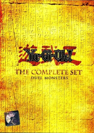 Anime Japan Dvd Yu - Gi - Oh Complete Set Dual Monsters Box Set L6