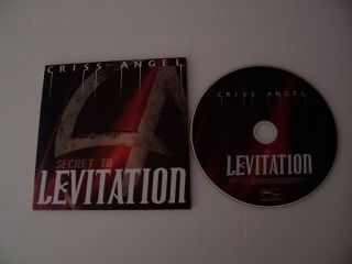 Levitation - Criss Angel - Secret To Levitation Dvd & Mindfreak Instructional Dvd