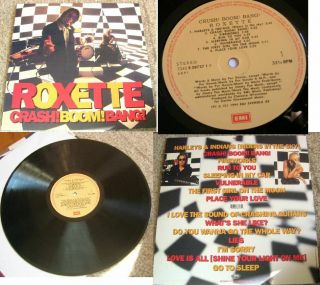 Roxette - Crash Boom Bang Greek Lp 1994 Vinyl 1st Press
