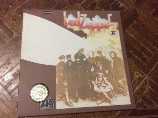 Led Zeppelin Ll Vinyl Lp 1969 Atlantic Sd - 8236 Album Ex,