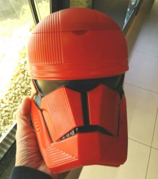Sith Trooper Red Helmet Special Edition Popcorn Bucket,  Cup Lucas License 2