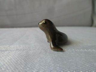 Hagen Renaker porcelain ceramic miniature baby harp seal adorable 2