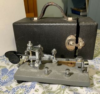 Vintage 1965 Vibroplex Bug Telegraph Key No 243228