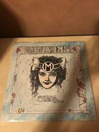 Melvins - Ozma Lp Press 1989 Boner Records Nirvana Mudhoney Shellac
