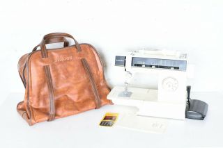 Vintage Metal Heavy Duty Singer 6212c Sewing Machine With Foot Pedal Bag