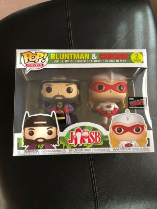 Funko Pop Bluntman And Chronic 2 Pack 2019 Nycc Exclusive Limited Edition
