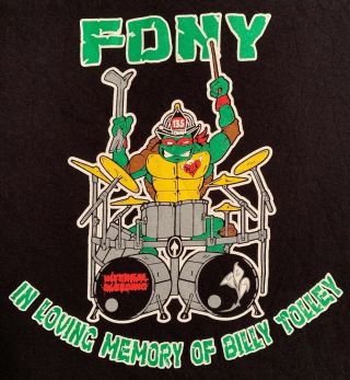 Fdny Nyc Fire Department York City T - Shirt Sz Xl Queens Engine 286
