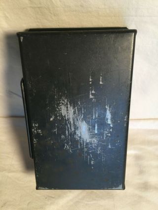 1950s 60s WEST GERMAN Cold War era AT&T ERSTE HILFE First Aid metal box PAC KIT 3