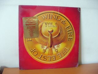 Earth Wind & Fire " The Best Of Vol.  1 " Lp 1978 (arc Fc 35647)