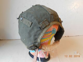 Wwii Army Air Corps Type A - 9 Pilot Helmet