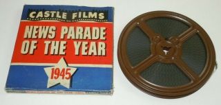 News Parade Of The Year 1945 Ww2 8mm Castle Films Reel World War Ii Vintage