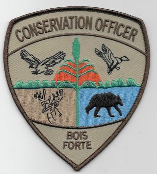 Tribal Fish & Wildlife Cons Ofc.  Bois Forte Idaho Police Sheriff State Id