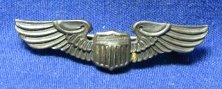 Wwii Sterling Army Air Forces Pilot Wings Badge By Balfour