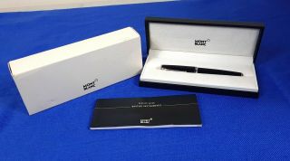 Estate Find,  Montblanc Ball Point Pen With Booklet