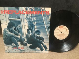 The Replacements: Let It Be Lp On Twin/tone Label Ttr - 8441 From 1984 Vinyl Is Ex