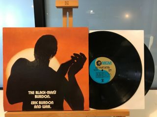 Eric Burdon And War The Black - Man’s Burdon Mgm Records Se - 4710 - 2 Usa 1970 Nm/vg,