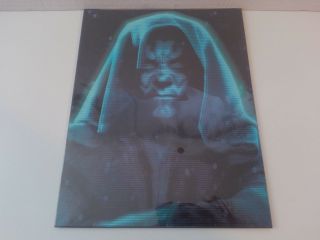 1999 Star Wars Episode I: Tpm Darth Maul Holograph Image 11 " X14 " Poster