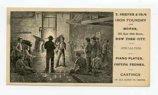 Iron Foundry Workers 1880 