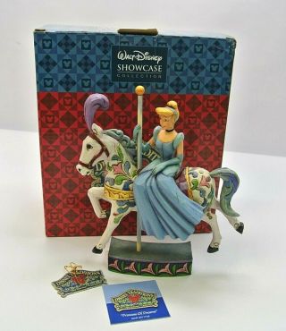 Enesco Disney Traditions By Jim Shore 4011745 Cinderella Riding A Carousel Horse