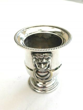 Vintage Silver Plated Viners Urn With Lions Head & Ring Handles 1470833/838