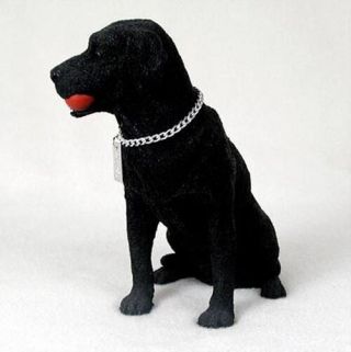 Labrador Retriever Lab (black) My Dog Figurine Statue Pet Lovers Gift Resin