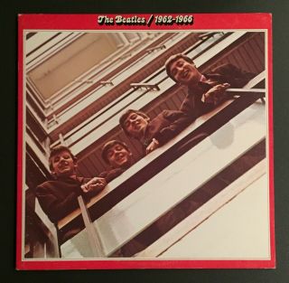 The Beatles 1962 - 1966 2 Record Set Limited Edition Red Vinyl Near