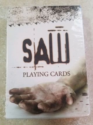 Saw Horror Movie Playing Cards Deck,  Promotional,