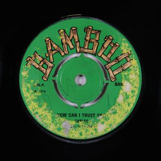 Reggae 45 - Cables - How Can I Trust You - Bamboo Uk - Mp3