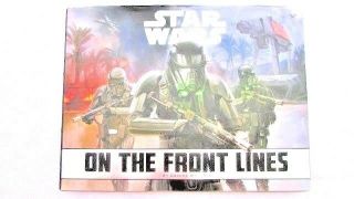 Star Wars " On The Front Lines " Hard Cover Book