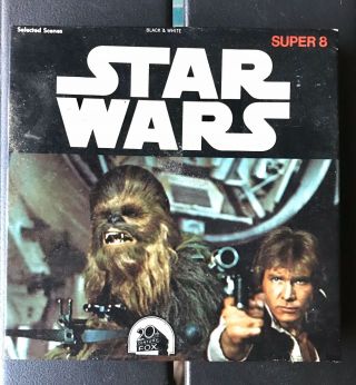 Ken Films Star Wars 8 F48 Black & White 1977 8mm Film Reel Selected Scenes