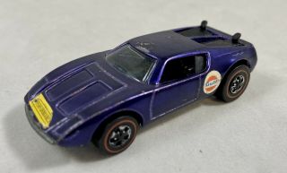 1970 Hot Wheels Redlines Amx/2 In Purple By Mattel