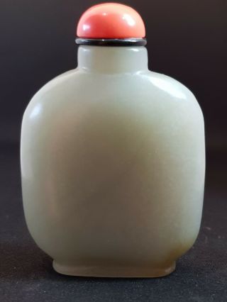 Antique Chinese Celadon Jade Snuff Bottle Late Qing - Bonhams