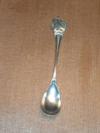 Vintage 830 Silver S.  S.  Nieuw Amsterdam Souvenir Spoon