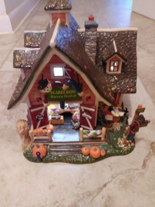 Department 56 Scarecrow Harvest Festival Snow Village Fall/Thanksgiving ...