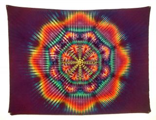 Tie Dye Wall Hanging - - Grateful Dead - Phish - One Of A Kind - Hippie