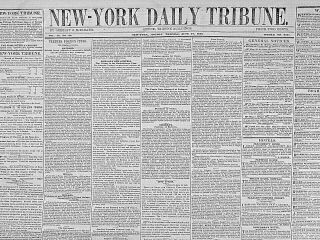 Mormon Emigration - Salt Lake City - Gold Regions - San Francisco 1849 Newspaper